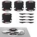 Zikefest 8PCS Car Door Protector Sports Car Door Handle Scratch Protector Door Handle Bowl Sticker Doors Handle Protection Accessories Universal for Most Car SUV Truck - Image 2
