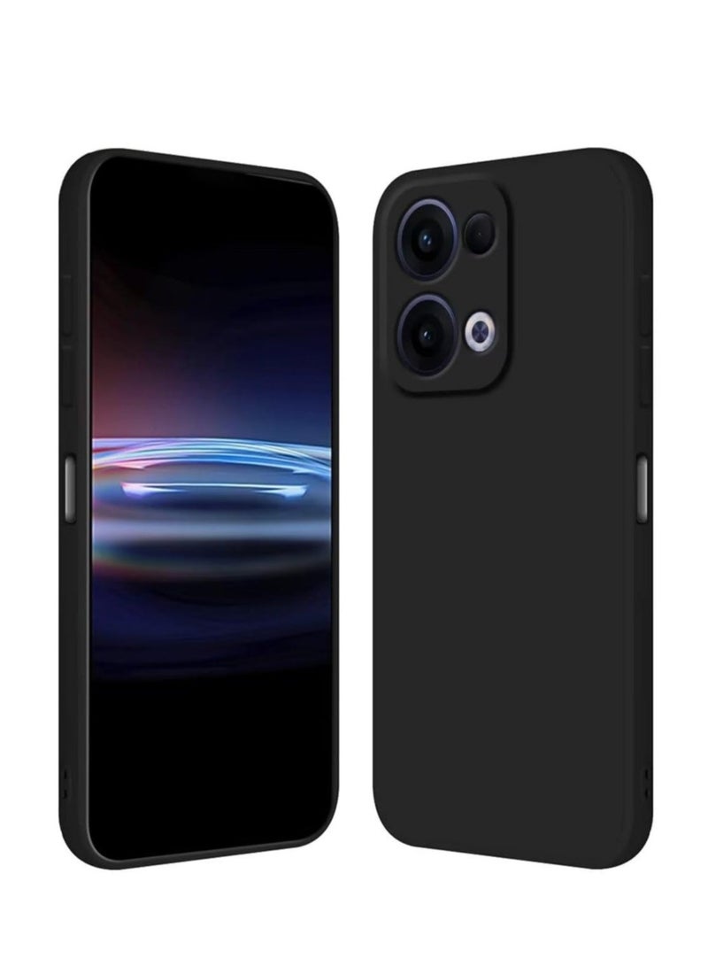 ELTRAZONE OPPO Reno 13 5G Case Cover - Soft Silicone Matte Finish Shockproof Protective Back Cover with Inner Fabric Lining | Slim, Lightweight, Scratch-Resistant & Anti-Fingerprint Case for OPPO Reno 13 (6.5-inch) | Full Camera & Screen Protection - Image 5