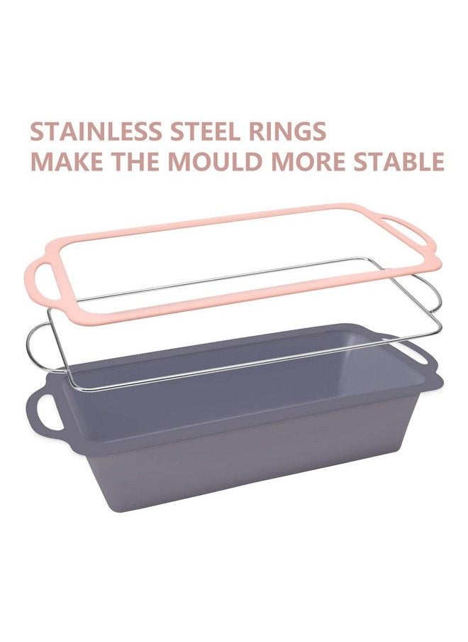 4 Pcs Silicone Loaf Pans Nonstick Bread And Loaf Pan With Handles Loaf Pans For Baking Bread Cake Pans For Homemade Bread Brownies And Pound Cakes - pzsku/Z9C606236B38270E23961Z/45/_/1686212256/0fb51c33-b03d-4600-9ca7-04cf3e79342c