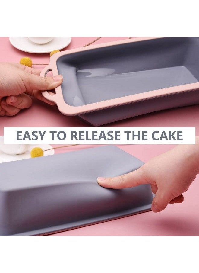 4 Pcs Silicone Loaf Pans Nonstick Bread And Loaf Pan With Handles Loaf Pans For Baking Bread Cake Pans For Homemade Bread Brownies And Pound Cakes - pzsku/Z9C606236B38270E23961Z/45/_/1686212261/86f1fcd8-4b91-46e3-9589-455024e926ba