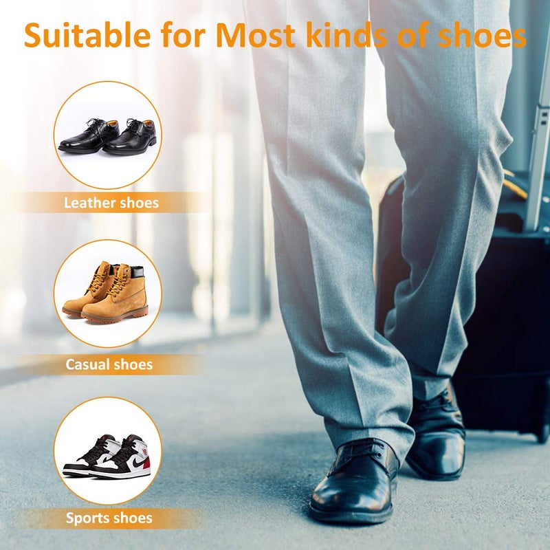 Vsonker Shoes Protectors for Air Force Shoes, Anti-Wrinkle Shoes Guards for all Shoes, for Men's 7-12/ Women's 5-8, Black+white, (Pack of 1) - Image 4