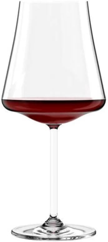 OCEAN Allure Bordeaux Wine Glass - 620ml (Set of 6) - Elegant Stemware for Full-Bodied Red Wines - Image 4