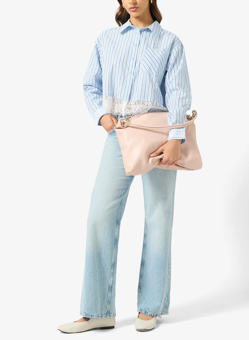 ELLA Pink Classic Slouch Tote Bag for Women | Best Price UAE