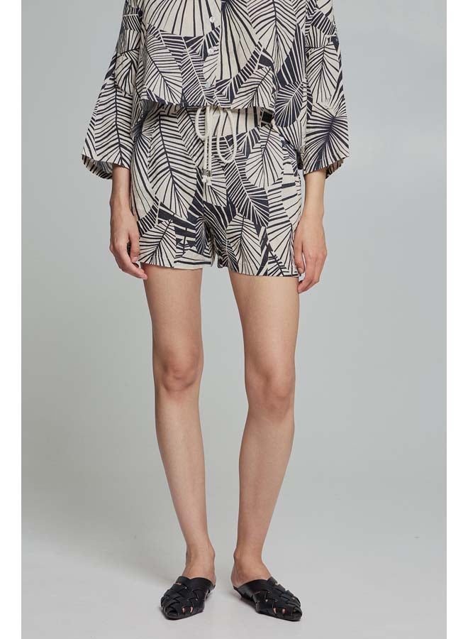 BSB Printed linen shorts - Image 5