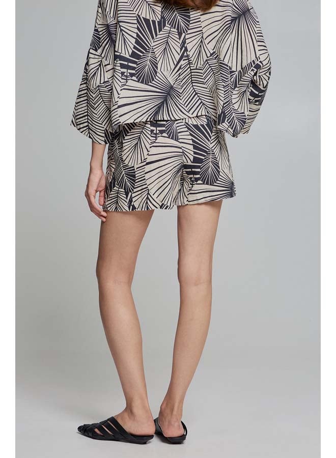 BSB Printed linen shorts - Image 2