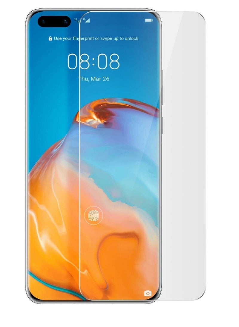 Tempered Glass Screen Protector Designed For Huawei P40 Full Screen Coverage And Bubble Free - Image 1