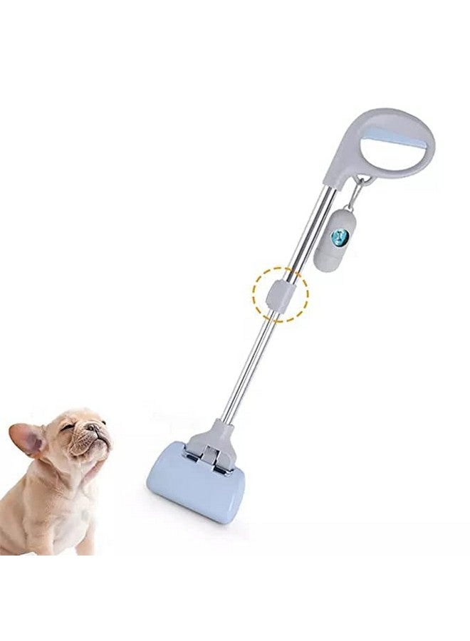 Adjustable Size Poop Scooper - Waste Collector Long Portable & Extendable 46-68Cm Handle | Potty Picker With Bag For Dogs And Cats - Image 2