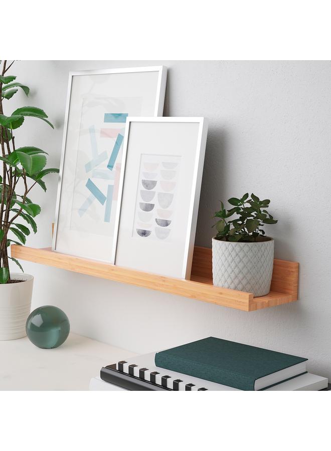 زبون رف للصور، من الخيزران، 75 سم - Image 2