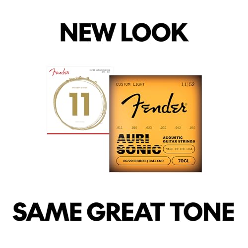 Fender Acoustic Guitar String 80/20 Bronze .011-.052 70CL 730070405 - Image 4