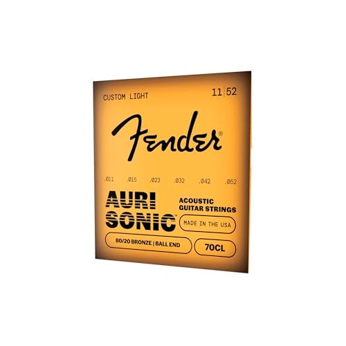 Fender Acoustic Guitar String 80/20 Bronze .011-.052 70CL 730070405 - Image 3