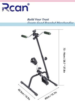 Pedal Exerciser Bike Hand Arm Leg and Knee Bike Adjustable Fitness Equipment for Seniors Elderly Home Pedal Exercise Bike for Total Body - pzsku/Z9C60CB04CC7BDF2FE04CZ/45/_/1713411267/b32ec259-a6f6-4638-80f9-54b9f2291d7a