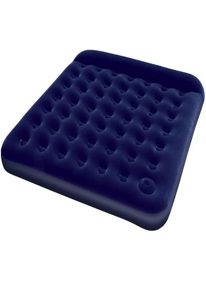 Toy Box Inflatable Air Mattress 2 Person Velvet Air Bed Comfortable And Perfect For Camping And Home Use 203Cm X 183Cm X 22Cm - Image 2