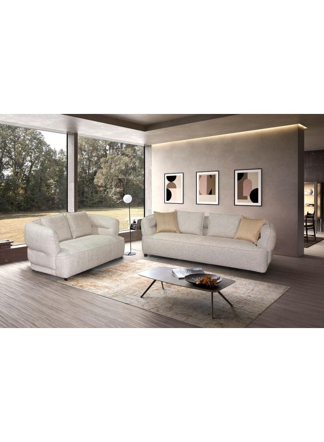 Miro Ice Beige Double Sofa - Image 1
