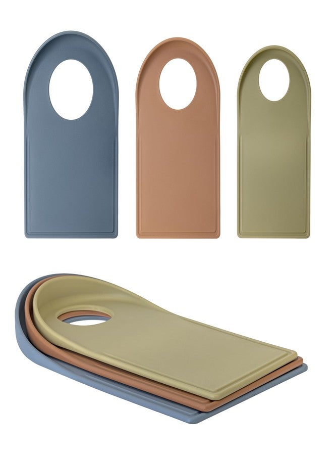 Vigar Cutting Board Set of 3, Kitchen Boards in Assorted Sizes and Colors, Non-Slip and Dishwasher Safe, Multipurpose Chopping Boards for Different Food Types, Essentials for Apartment or House - Image 1