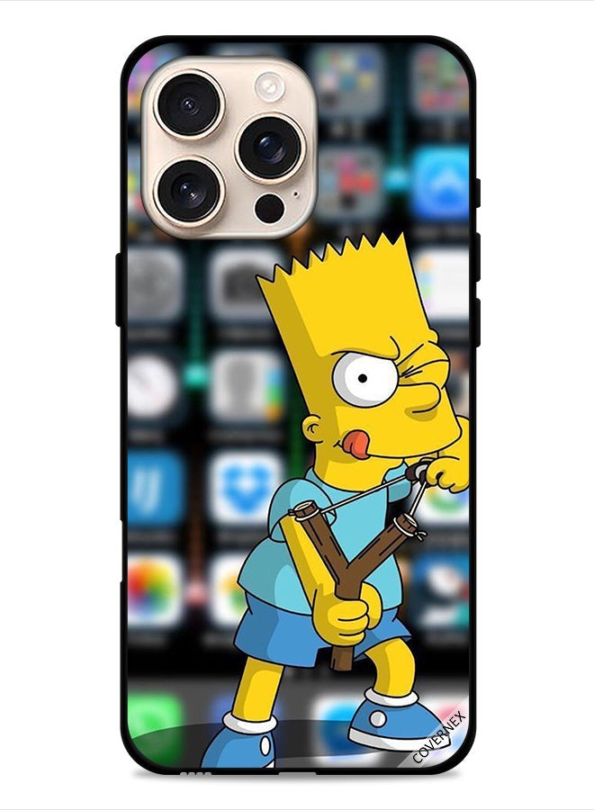 Covernex Apple iPhone 16 Pro Protective Case Cover Angry Cartoon - Image 1