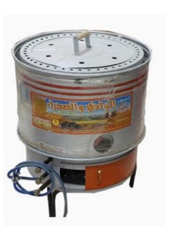 Gas oven for preparing bread. Two-key grill design to control the ignition, easy to use