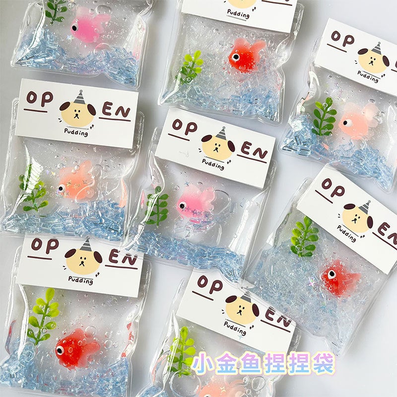 Tongxun Goldfish Squishy Bag Slow Rebound Stress Toy - Image 3