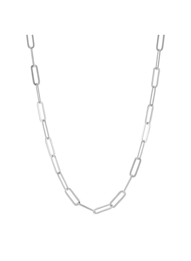 Silpada 'Graffetta Matte' Chain Necklace In Sterling Silver, 16" + 2" - Image 1