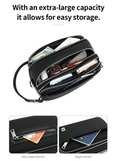 810 Stylish Men’s Handbag Organizer Clutch Business Waterproof Pouch For Travel Daily essentials Every Day Carry Bag - Black - pzsku/Z9C612AE5F5EE48A25811Z/45/_/1739458508/ba70ff3c-62b3-439b-9fce-35c7ffe24469