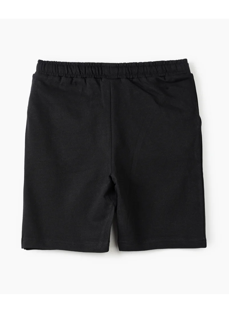 Disney Disney Boys Cotton Jersey Shorts with Elastic Waist and Straight Hemline | Above Knee Shorts for Kids