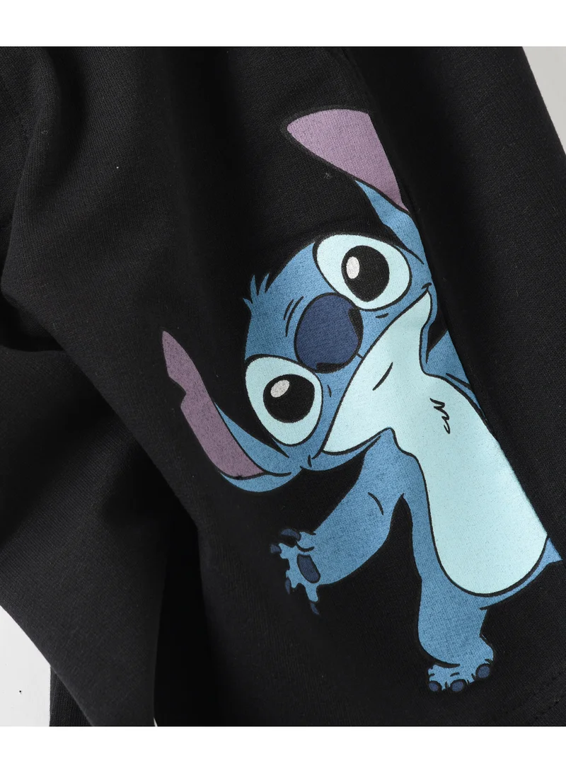 Disney  Lilo and Stitch Graphic Print Boys Shorts for Men | Best Price UAE