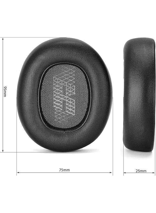 erorex Live 650 Btnc E65Btnc Ear Cushion Memory Foam Ear Pads Replacement Compatible With Jbl E65 E65Btnc Duet Nc Live 650Btnc Live 660 Btnc Headphones Black - Image 3