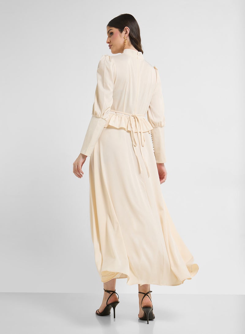 Khizana Puff Sleeve Dress  - Image 2