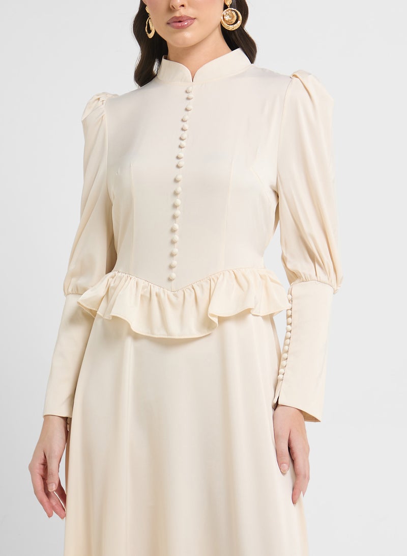 Khizana Puff Sleeve Dress  - Image 3