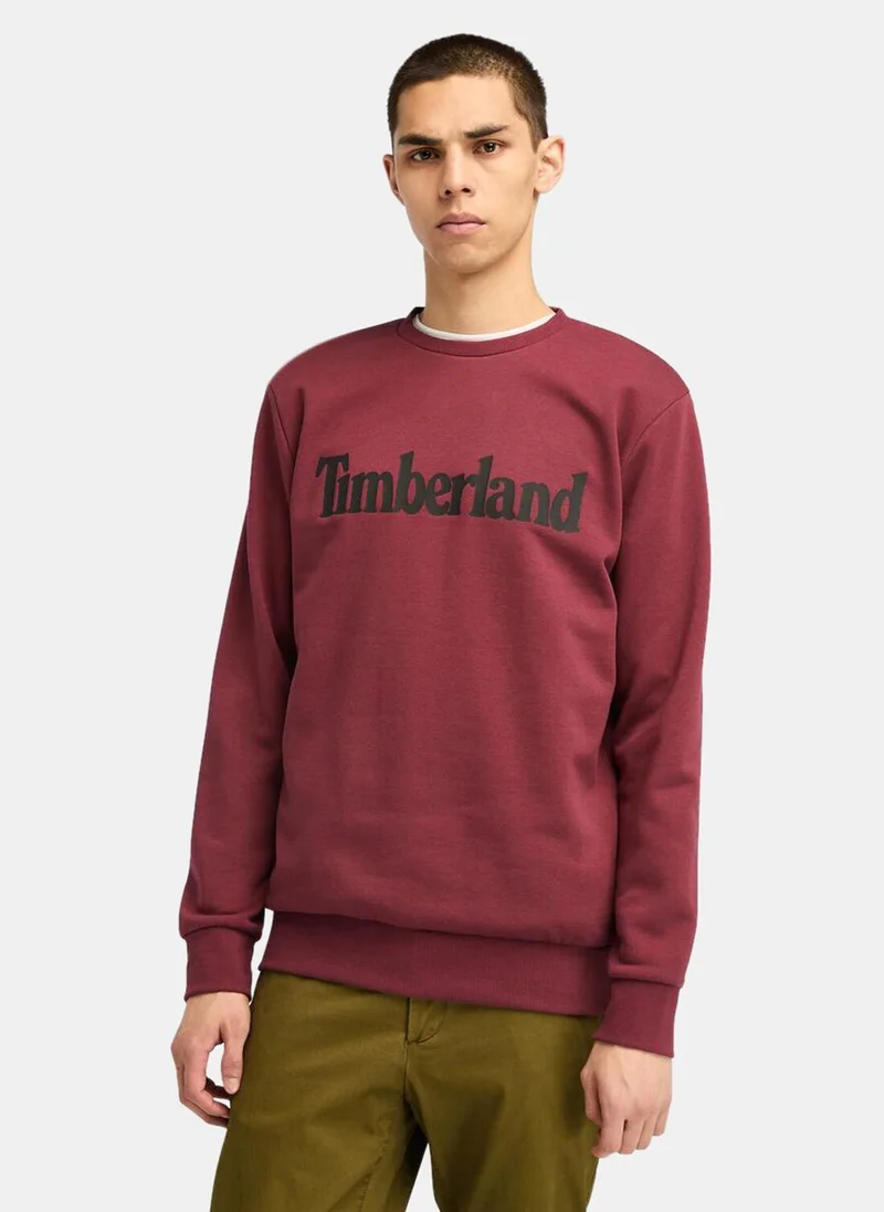 تمبرلاند Men's Northwood Wordmark Logo Sweatshirt