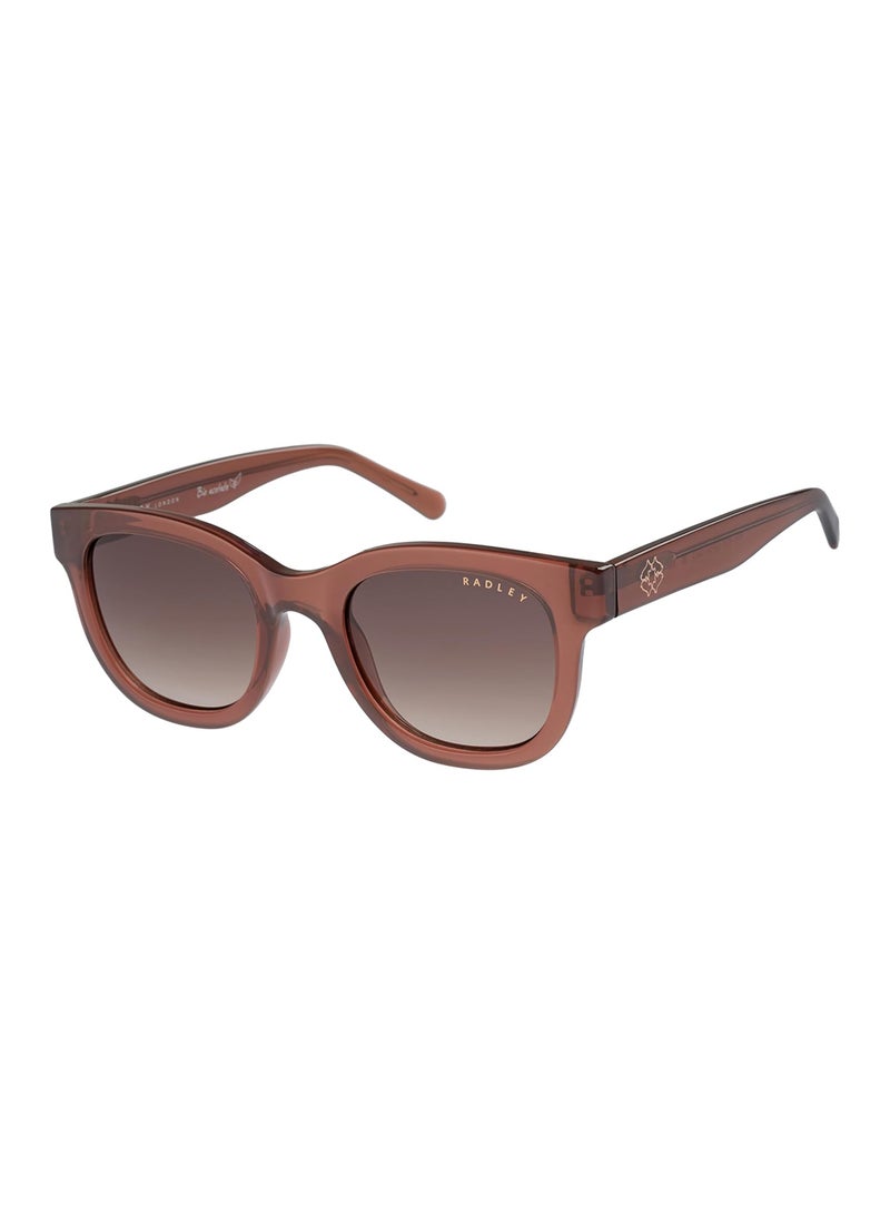 Radley نظارات شمسية دائرية للنساء RDS-6525 مزودة بفلتر قطبي باللون الوردي 49 مم - Image 1