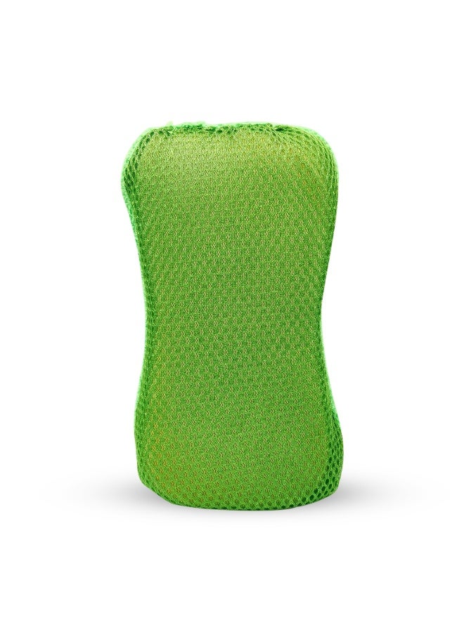 FAJ 2-in-1 Microfiber Car Wash Sponge, Dual-Side Cleaning & Drying Sponge, Scratch-Free Microfiber Cleaning Pad for Car, Bike, Kitchen, Bathroom & Home Surfaces - 800G821 - Image 3