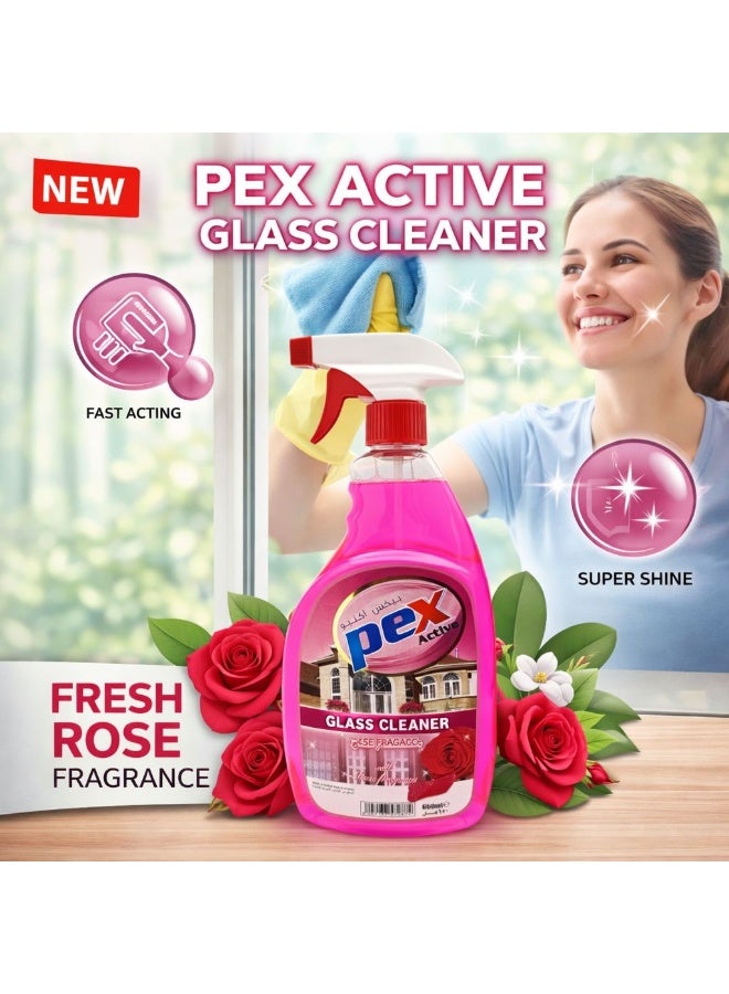 Pex Active Glass Cleaner Rose - Image 5