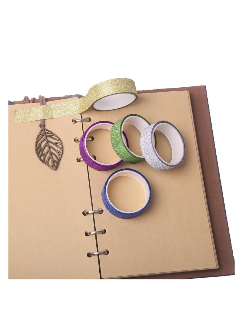 SOLARAE 20 Roll Washi Tape Set Wide Decorative Masking Tape Craft Decorative Tapes for Scrapbook Planner DIY Arts Crafts Gift Wrappings - Image 2