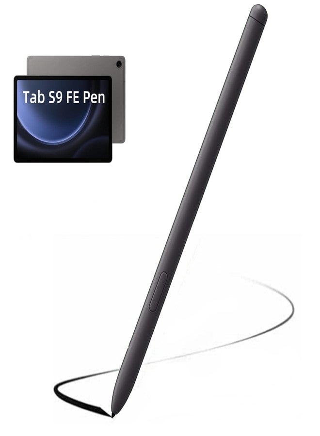 Qenw قلم بديل لجهاز سامسونج جالاكسي تاب إس 9 إف إي (4096 مستوى ضغط)، رمادي - Image 1