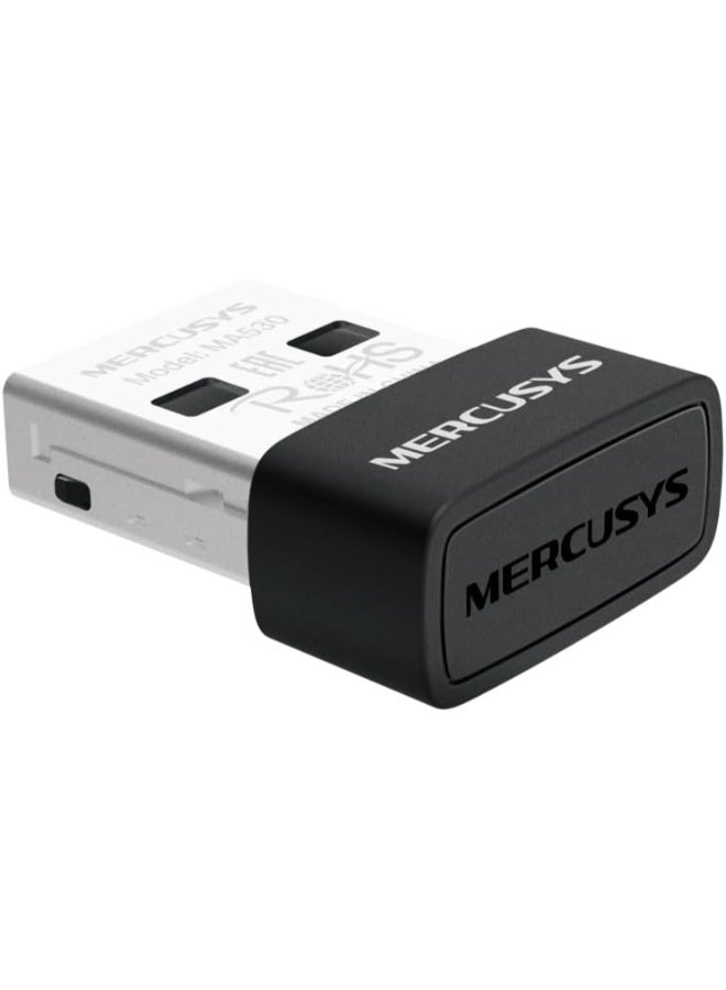 ميركوسيس Bluetooth Nano USB Adapter
Bluetooth: BT 5.3
SPEC: 1× Internal Antennas, USB 2.0 
FEATURE: Nano Size Black - Image 2