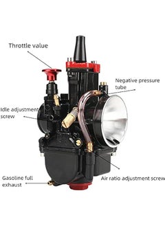 Arabest Universal Racing Carburetor 24mm for 2T 4T Engines - Ideal for Dirt Bikes, Motocross, Motorcycles, Scooters, ATVs, and Quads  - Image 3