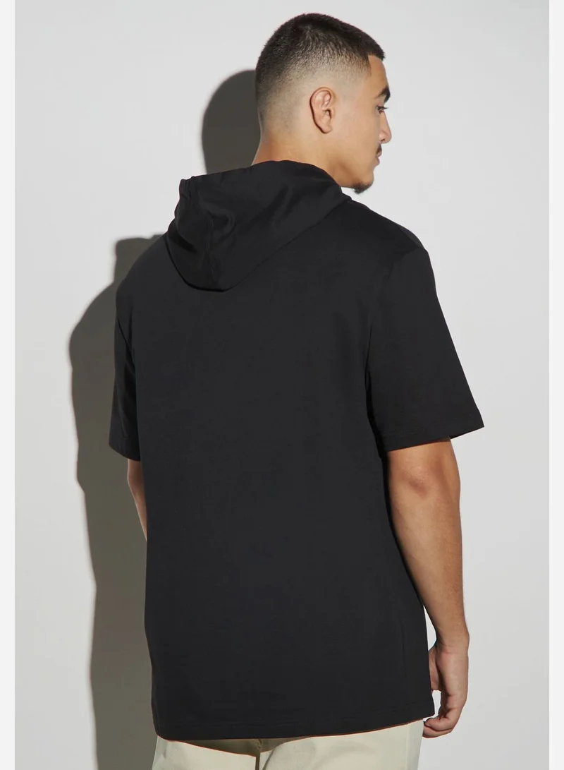 اس بي كاركترز Stranger Things Print Hoodie