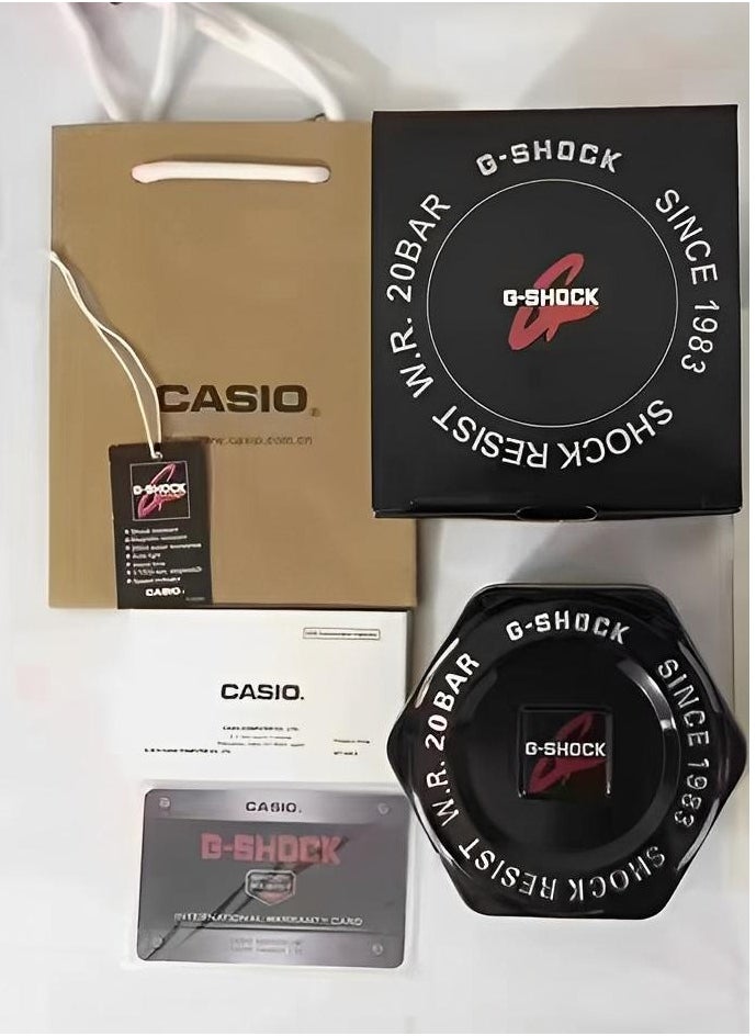 G-SHOCK G-Shock Baby-G Sports Watch Analog-Digital Black Resin Strap Waterproof Fashion Trend for Men and Women  - Image 4