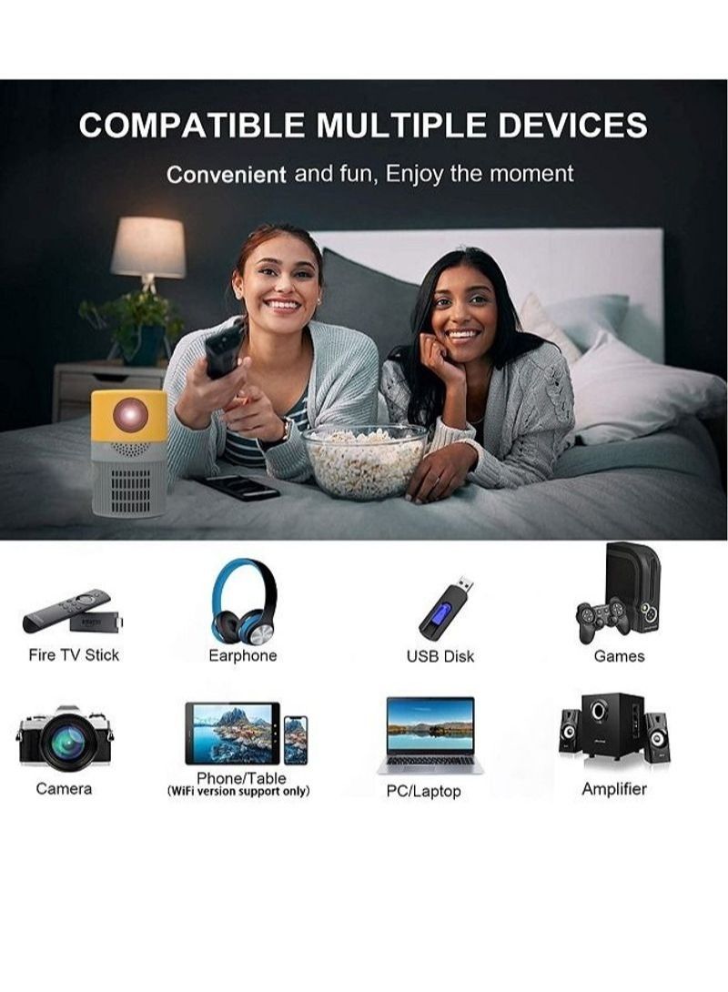 NIBEMINENT YT400 LED Portable Video Projector - Image 2