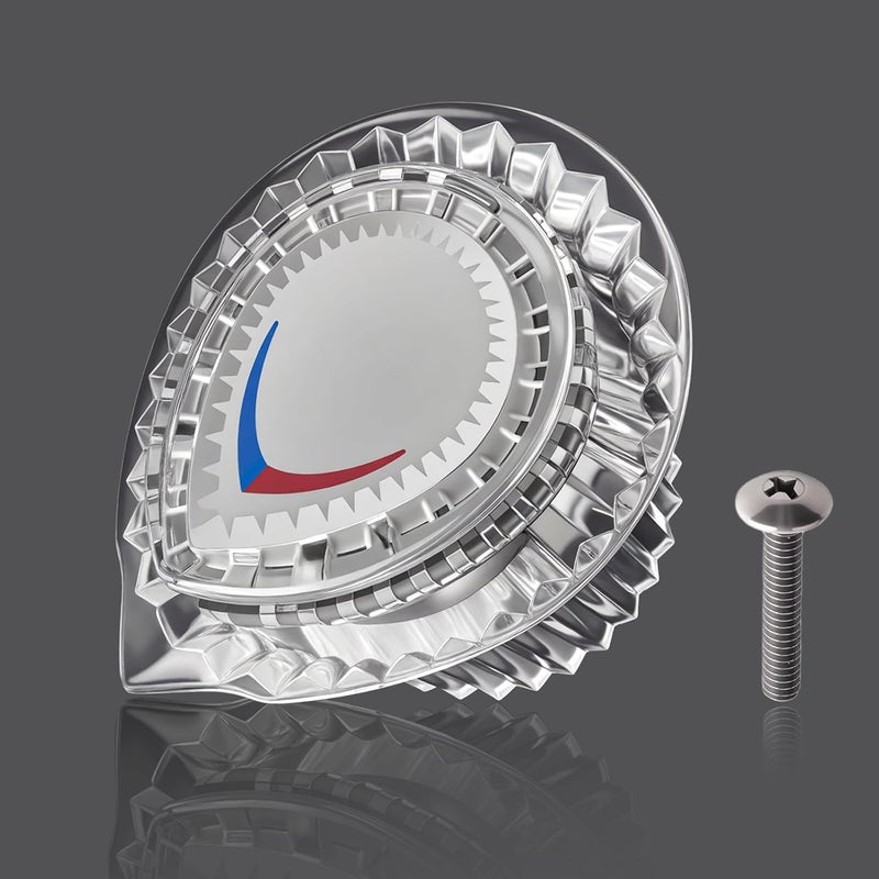 Javiix 96797 Shower knob Replacement for Moen Chateau Collection Tub and Shower Faucet Knob Handle Kit Include Screws Chrome Knob Insert - Image 1