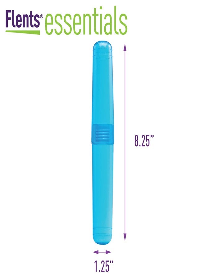 Flents Travel Toothbrush Holder, Breathable Plastic for Ventilation, Great for Home or Travel, 6 Pack, Assorted Colors - Image 2