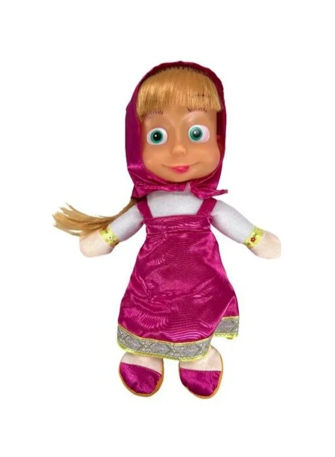 Plush Masha And The Bear Stuffed Doll Soft Throw Pillow Decorations Children Kids Birthday Present Gifts - Image 1