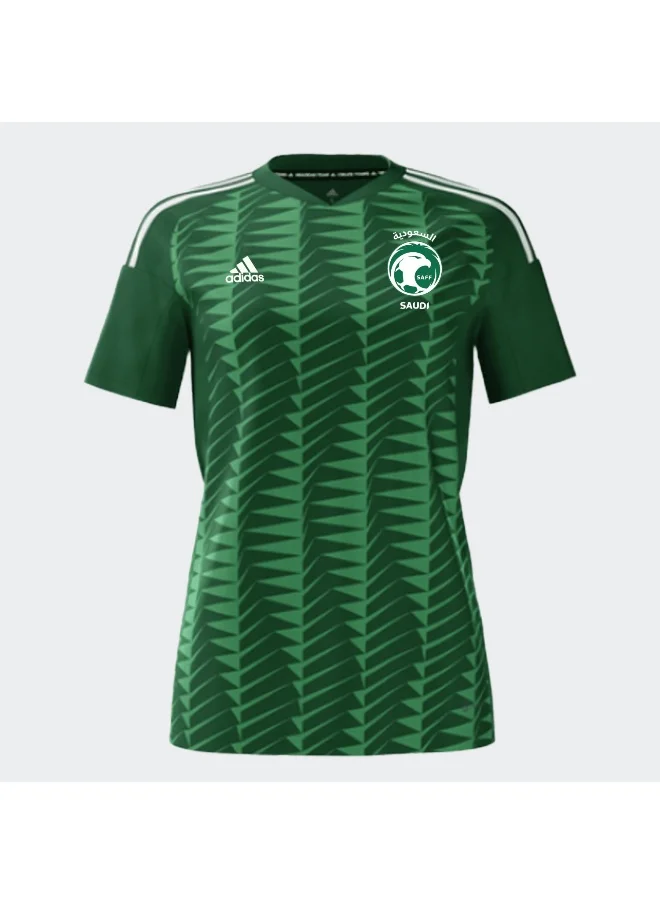 Adidas Adidas Saff H Jsy W Green Football Jerseys For Women Xs