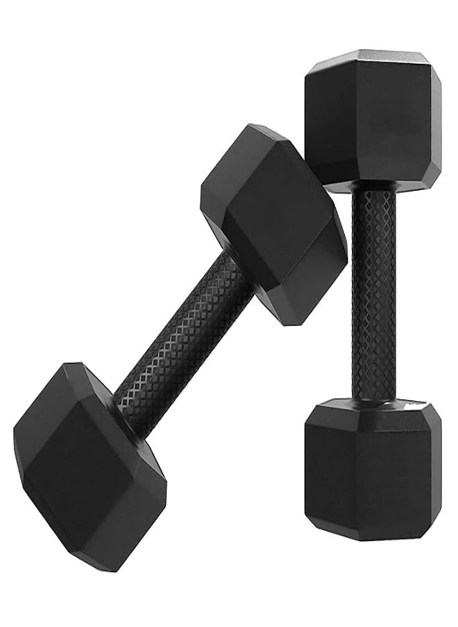 Therapy Fitness PVC Hex Dumbbells - PAIR - 4KG  - Image 5