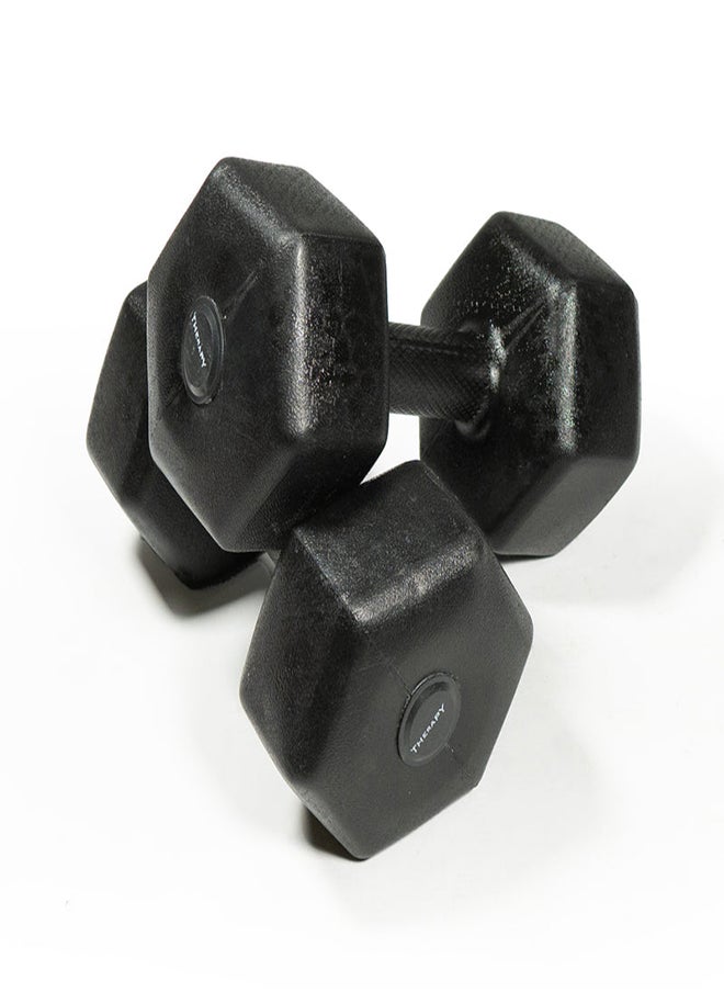 Therapy Fitness PVC Hex Dumbbells - PAIR - 4KG  - Image 2