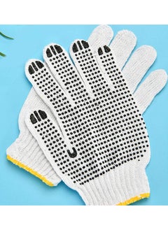 SYOSI 5 Pairs of Skidproof Gloves Anti- Scald Thermal Insulation High Temperature Resistance Baking Gloves Garden Home Decoration Gloves for Man Woman (Random Color)  - Image 4