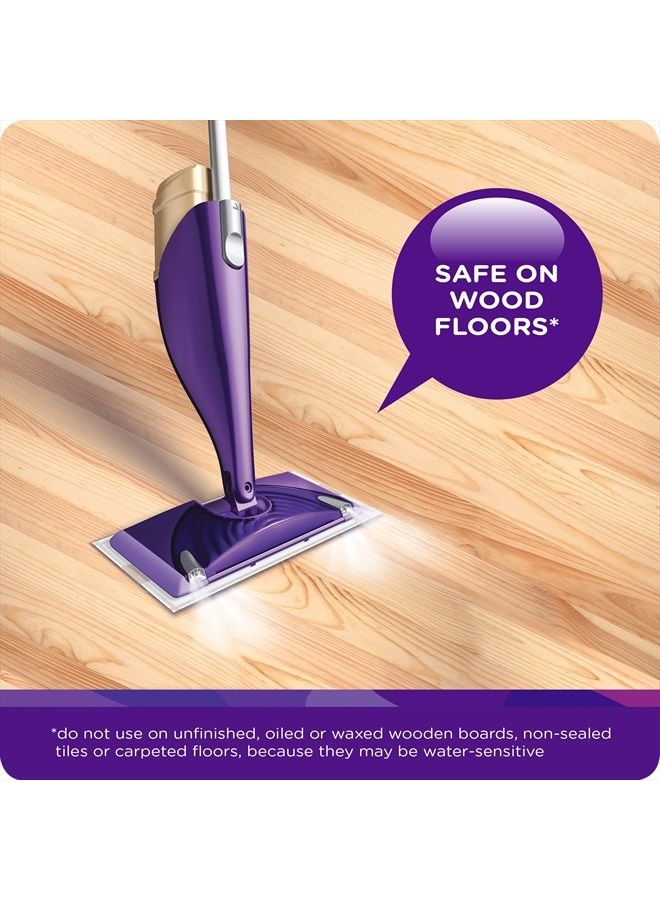 Swiffer Wetjet Hardwood Floor Mopping and Cleaning Solution Refills, All Purpose Cleaning Product, Open Window Fresh Scent, 42.2 Fl Oz (Pack of 2) - Image 4