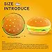 CHELEI2019 157 Hamburger Plush Cheeseburger Pillow Stuffed Food Cushion ToyGifts for Kids - Image 2