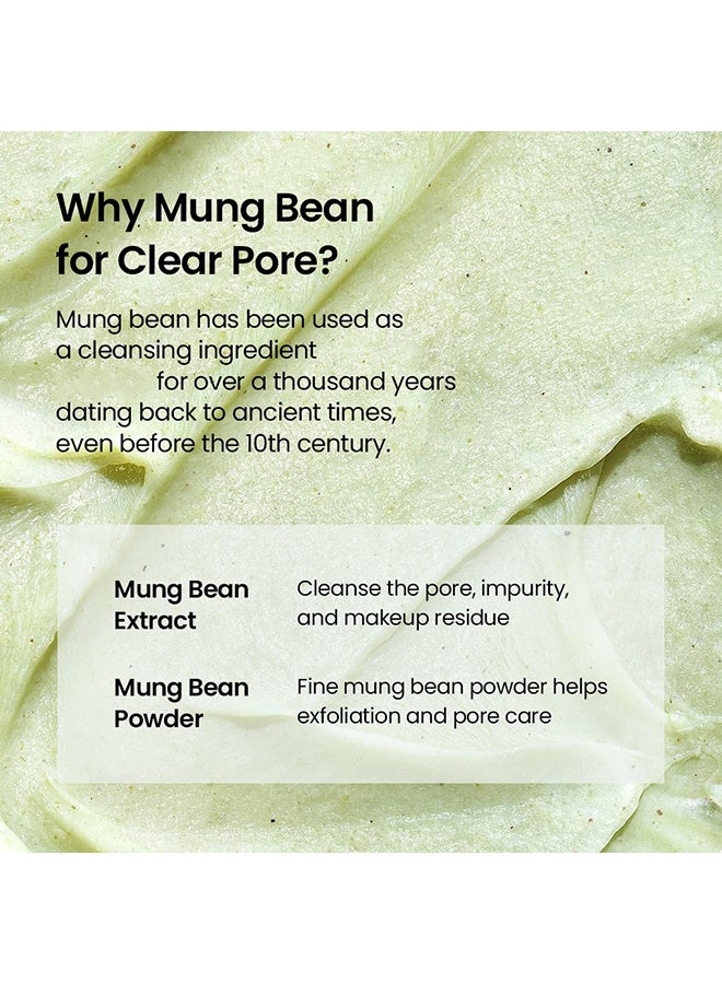 beplain Mung Bean pH-Balanced Cleansing Foam，| Hydrating & Gentle Face Clenser for All Skin Types | Makeup Remover | Korean Skin Care | Fragrance-Free | Non-comedogenic tested-(2.7fl.oz/80ml) - Image 3