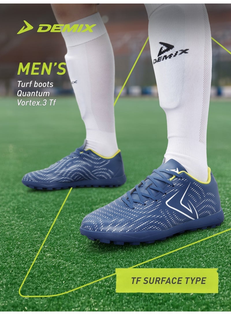 Demix Men’s Turf Football Shoes – High-Traction Turf Outsole, Secure Fit, Lightweight & Comfortable - Image 2